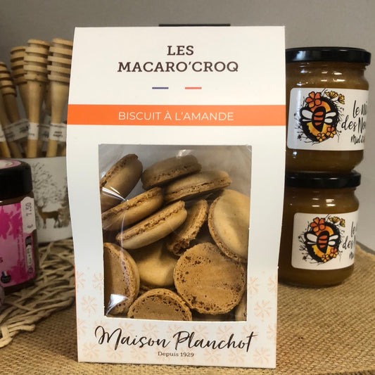 Macaro’croq biscuit à l’amande 90g