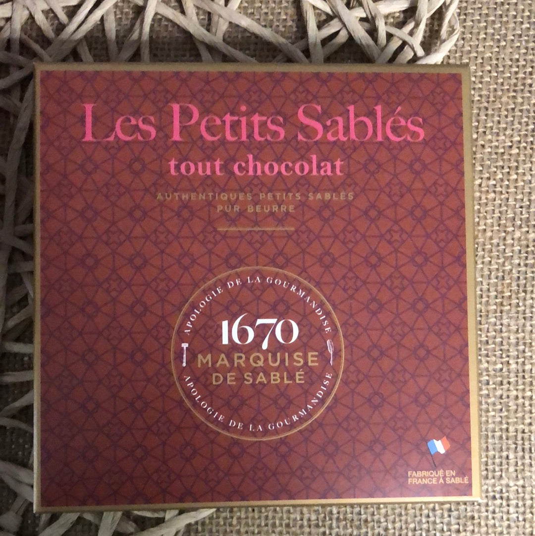 Petits sablés tout chocolat 100g