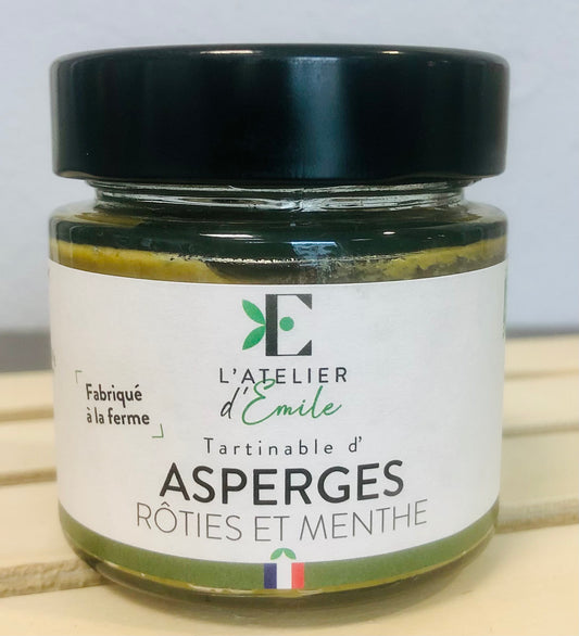 Tartinable Asperges rôties et menthe 90g