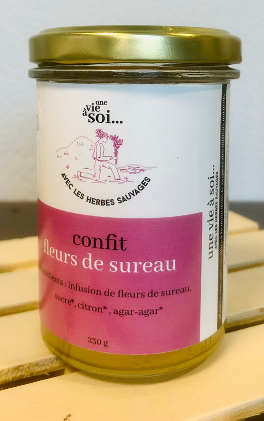 Confit de fleurs de sureau 230g