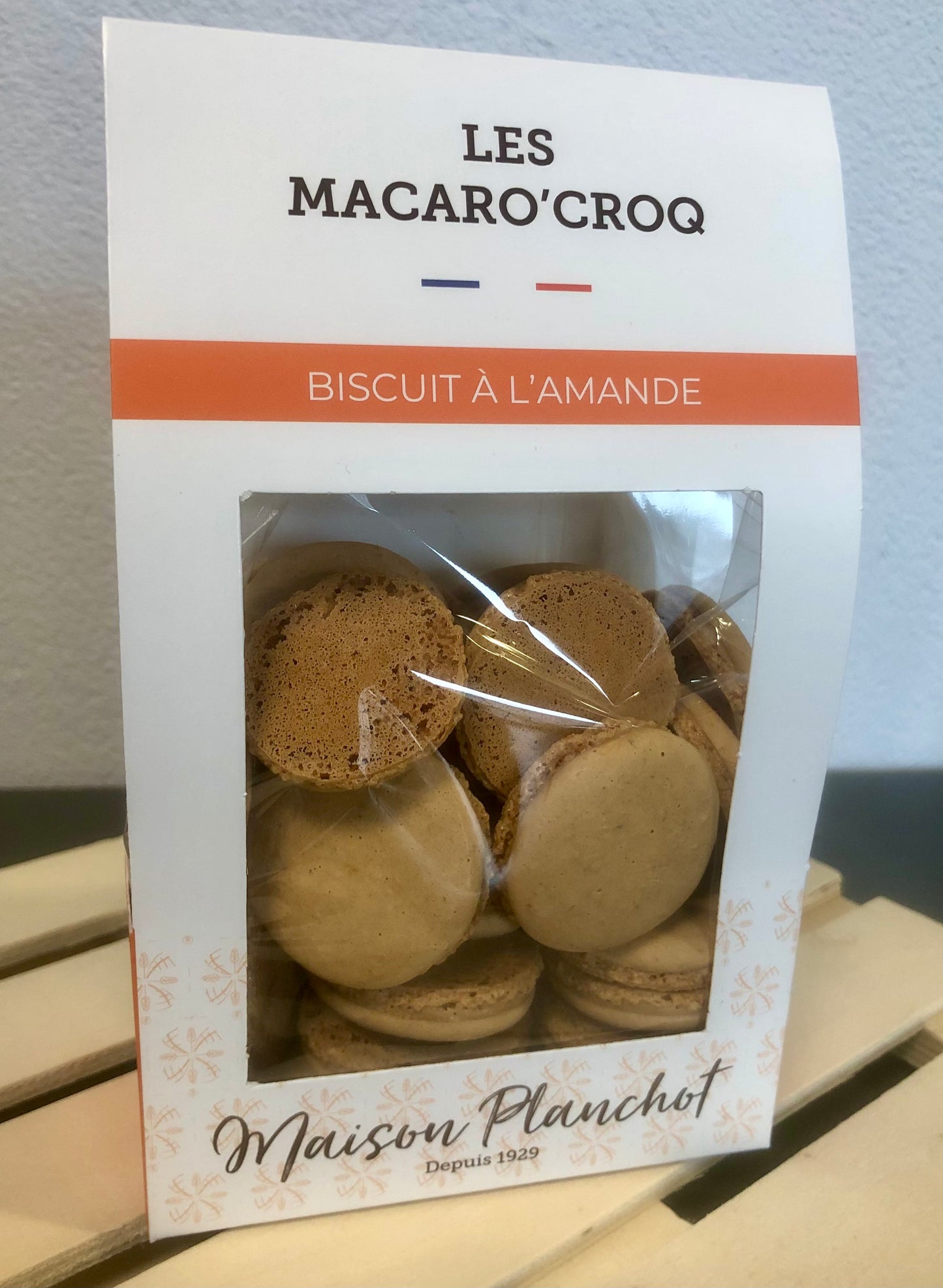 Macaro’croq biscuit à l’amande 90g