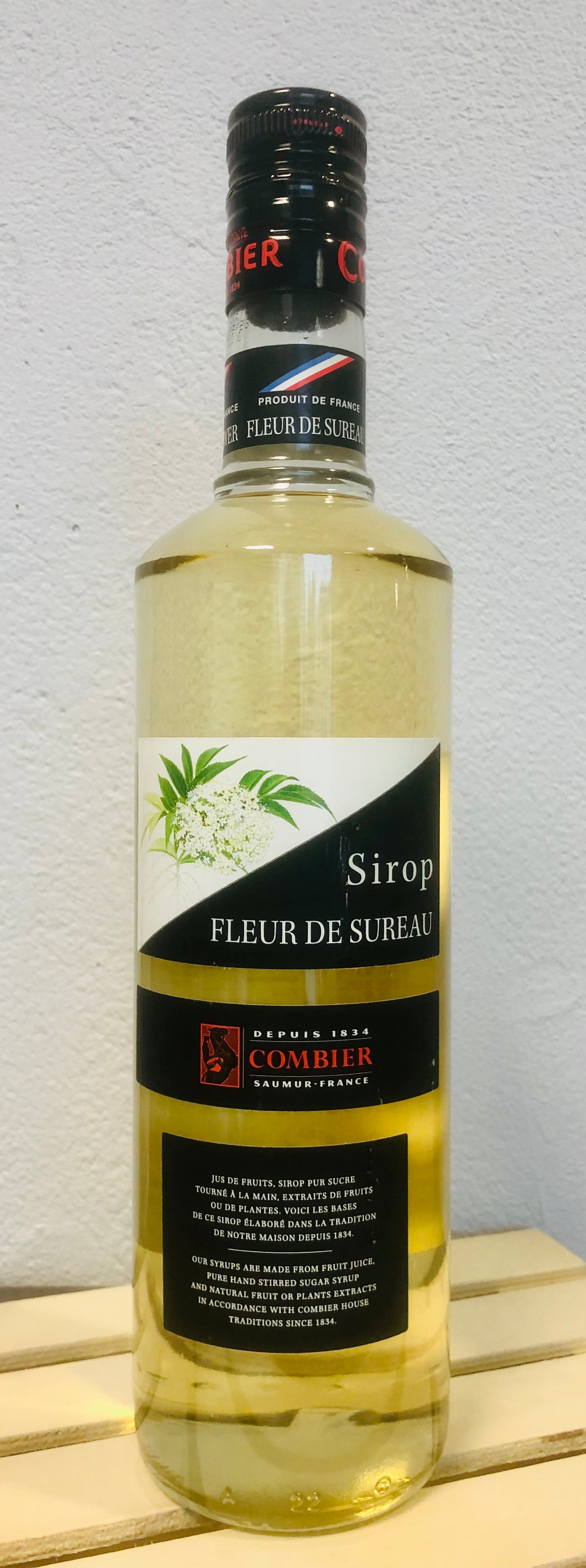 Sirop de fleurs de sureau La Folie 70cl